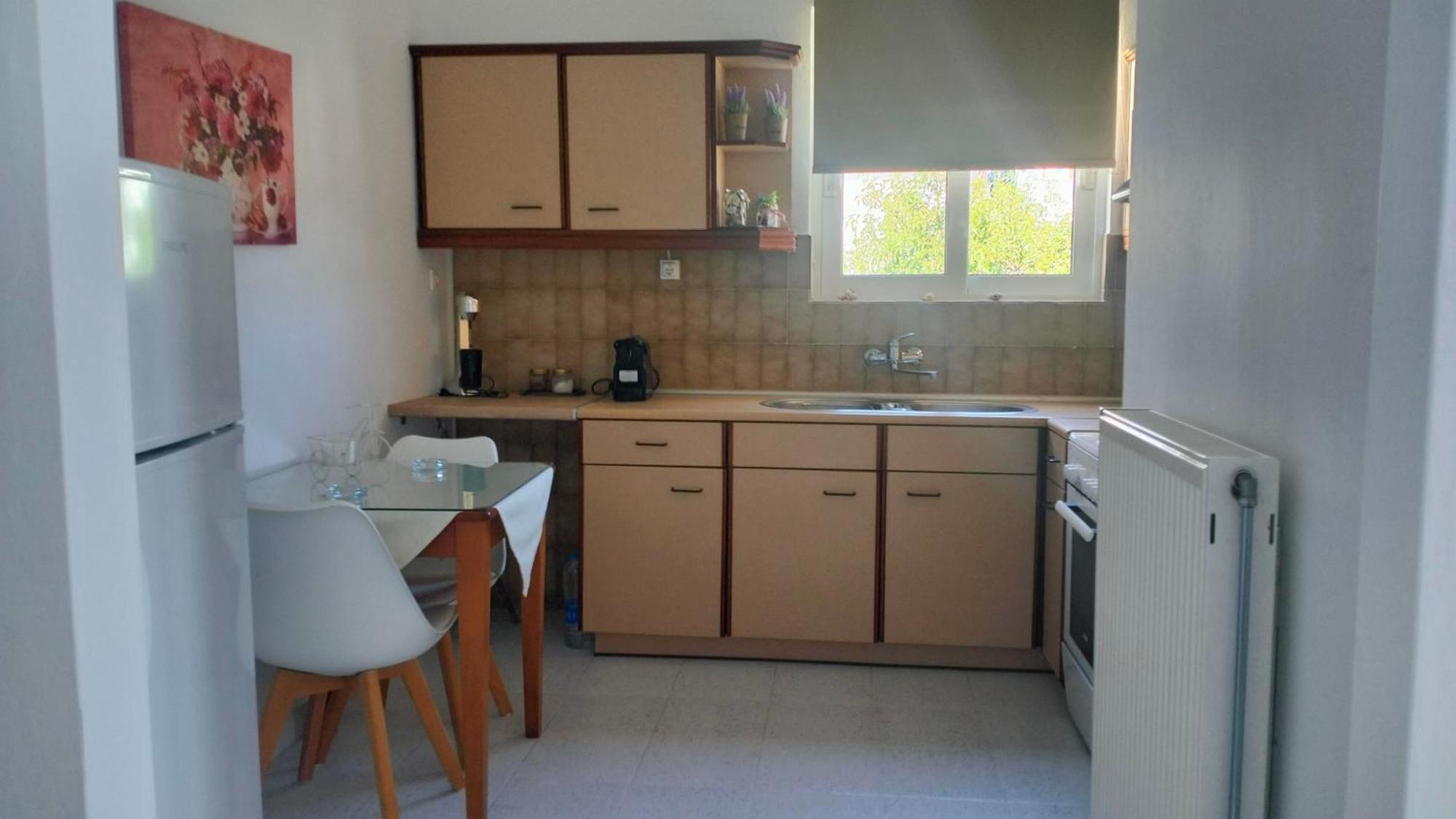 Апартаменти Θέαστρον - Theastron House With Great View In Chora Pera Gyalos Екстер'єр фото